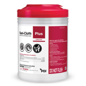 Sani-Cloth® Plus Germicidal Disposable Cloth, 6in x 6.75in, 160/CT
