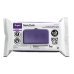 Super Sani-Cloth® Germicidal Disposable Wipe 8.2in x 9.8in, 80PK
